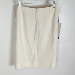 Akris NWT 100% Linen Artemis Skirt